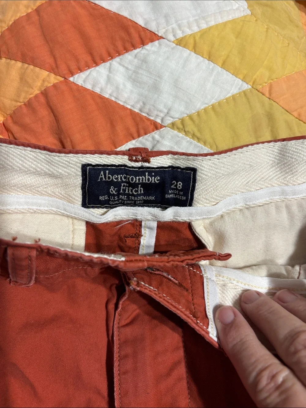 Abercrombie & Fitch Burnt Orange Pants